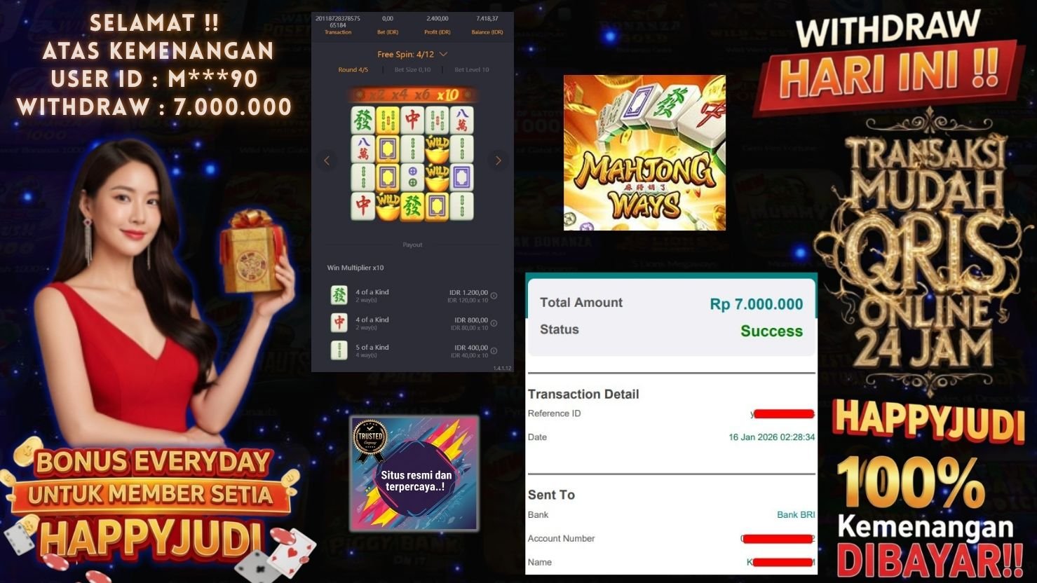 HAPPYJUDI JACKPOT SLOT MAHJONG WAYS